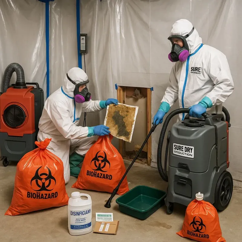 Contaminated Water Handling Protocols process in Del Rey, CA
