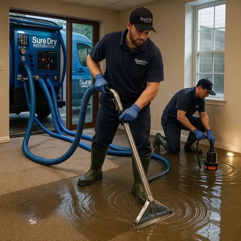 Water Extraction and Removal process in Del Rey, CA